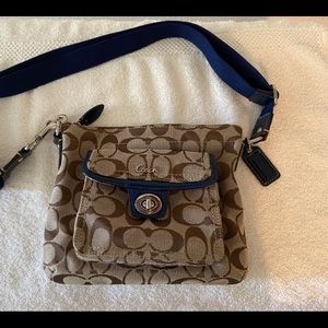 Coach Penelope Signature Turnlock Crossbody Bag
